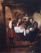 Jan Steen Supper at Emmaus USA oil painting artist